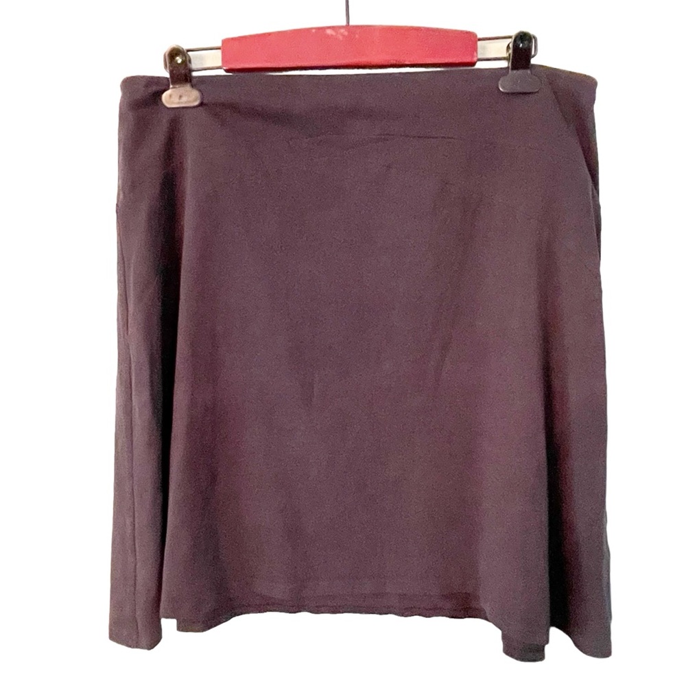 Patagonia Size Large Black Organic Cotton Pull onâ Athletic Midi Skirt